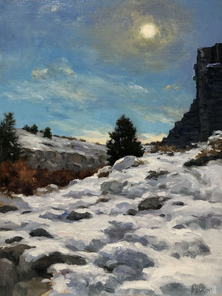 David Peikon, A Winter Hike, 2020
oil on panel, 12 x 9 in. (30.5 x 22.9 cm)
DP201104