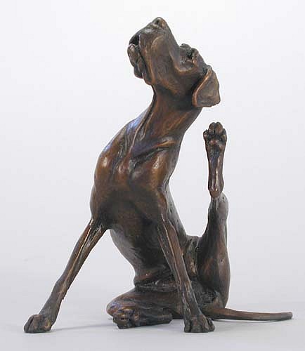 Louise Peterson, Tickled
bronze, 4 x 3 x 3 in. (10.2 x 7.6 x 7.6 cm)
LP201106