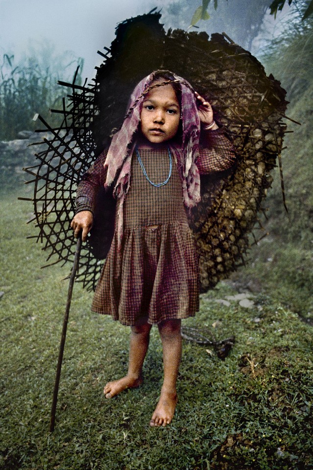 Steve McCurry, Village Girl with Umbrella, 1983
FujiFlex Crystal Archive Print
Price/Size on request