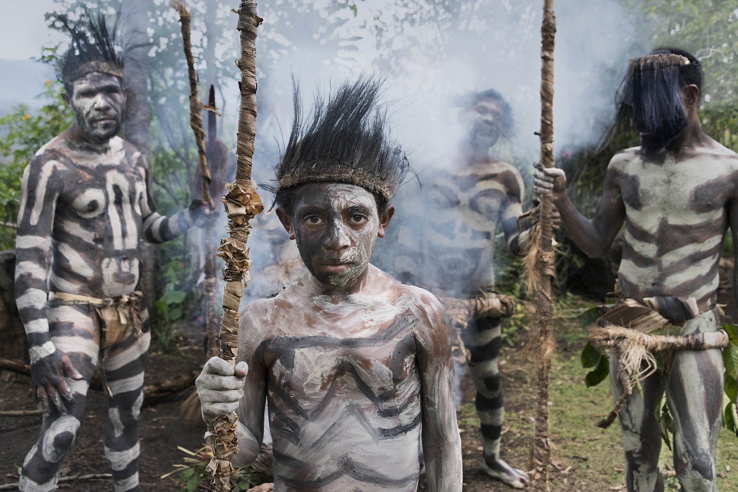Steve McCurry, Mudmen During Traditional Ceremony, 2017
FujiFlex Crystal Archive Print
Price/Size on request