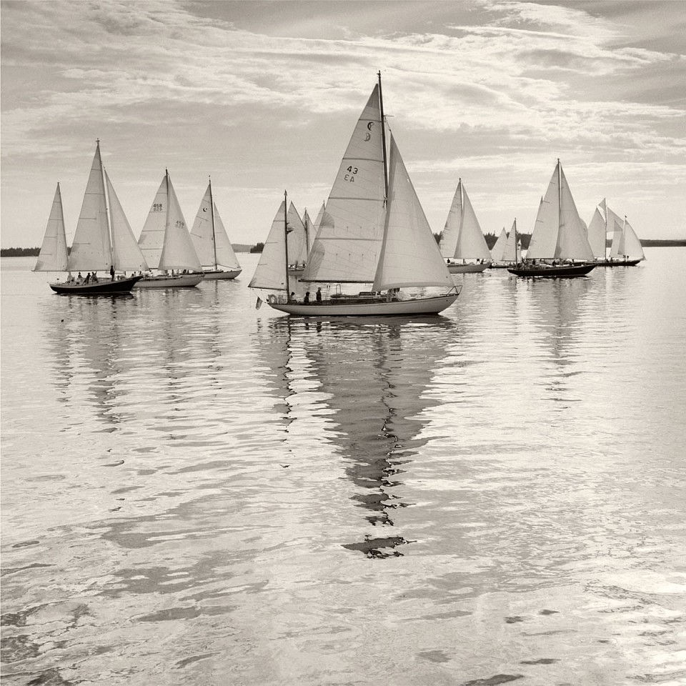 Michael Kahn, Classic Regatta, Edition of 50
silver gelatin photograph, 14 x 14 in. (35.6 x 35.6 cm)
MK011209