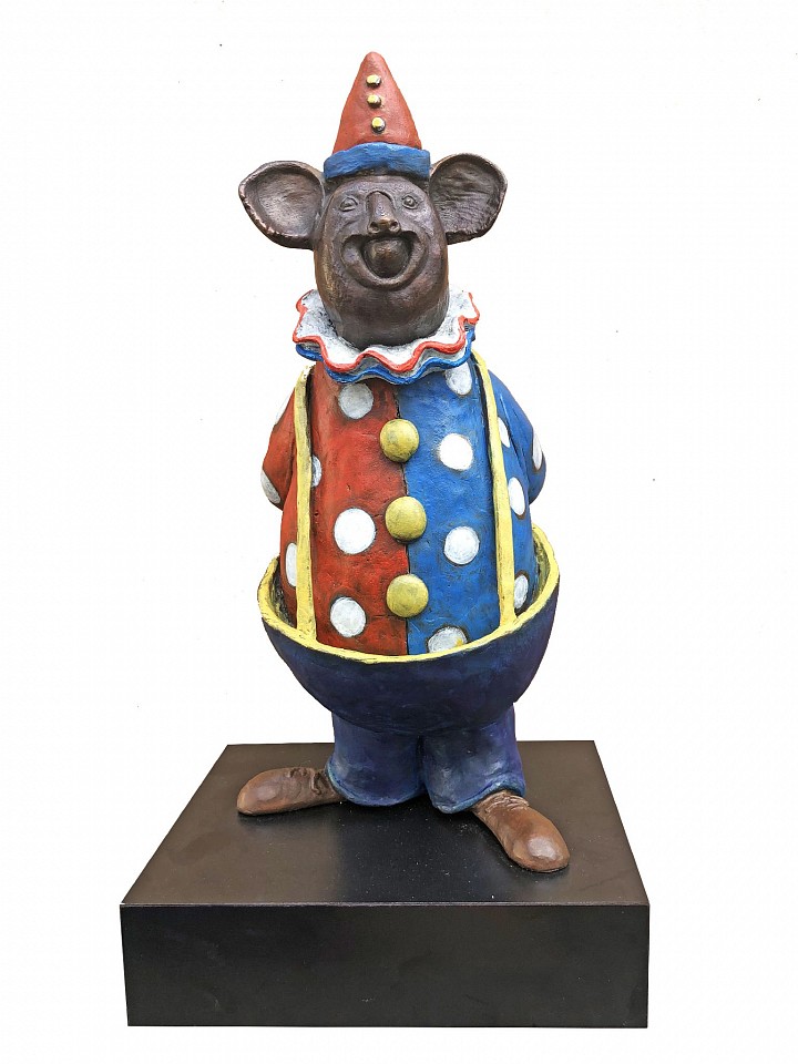 Bjorn Skaarup, Koala Clown, Ed. 1/9, 2020
bronze, 15 x 8 x 6 in. (38.1 x 20.3 x 15.2 cm)
BS201105