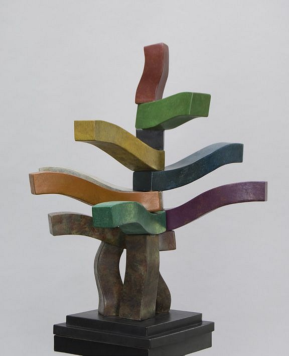 Hans Van de Bovenkamp, Tree of Color, 2013
bronze with polychrome patina, 36 x 30 x 30 in. (91.4 x 76.2 x 76.2 cm)
HVB1706001