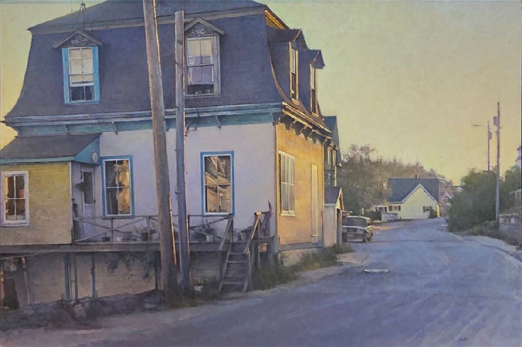 Peter Poskas, Late Afternoon Stonington, 2021
oil on canvas, 23 3/4 x 35 5/8 in. (60.3 x 90.5 cm)
PP210601