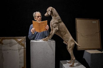 Steve McCurry - Steve McCurry William Wegman and Dog