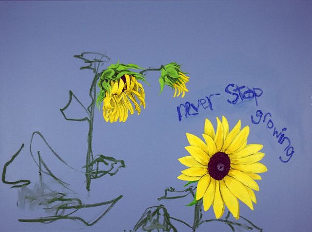 Adam S. Umbach, Never Stop Growing, 2021
mixed media on canvas, 36 x 48 in. (91.4 x 121.9 cm)
AU211003