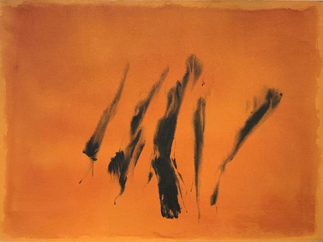 Cleve Gray, Untitled (Another Way to Orange), 1988
acrylic on canvas, 45 x 60 in. (114.3 x 152.4 cm)
10925