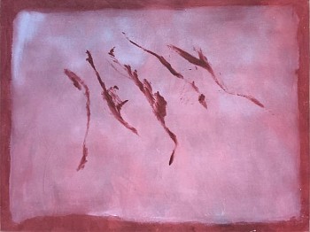 Cleve Gray - Cleve Gray Untitled (Another Way to Red)