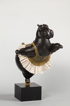 Work: Bjorn Skaarup Hippo Ballerina Pirouette II, Ed. of 9