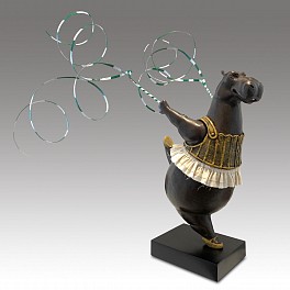 Past Exhibitions: Hippo Ballerina & Friends: A Bronze Tale May  6 - May 21, 2022