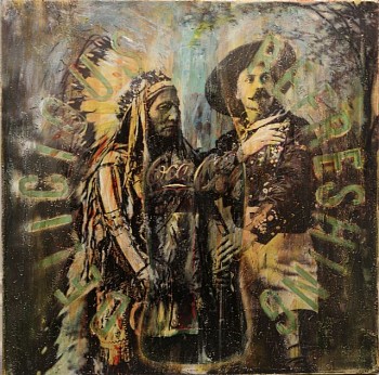 Kadir López - Kadir López Sitting Bull and Buffalo Bill