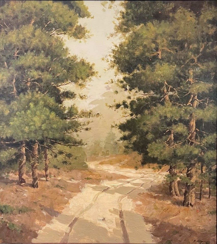 Nicholas Berger, Path in the Pines, 2022
oil on panel, 24 x 27 in.
NB220503