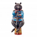 Bjorn Skaarup, Raccoon Oboist
2022, bronze