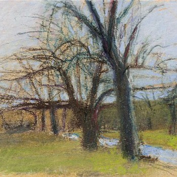 painting: Wolf Kahn