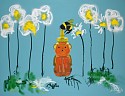 Adam S. Umbach, Honey Bear with Mr. Bee
2021, mixed media on canvas