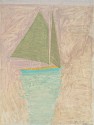 Sally Michel Avery, Untitled (Sailboats)
1959, oil on masonite