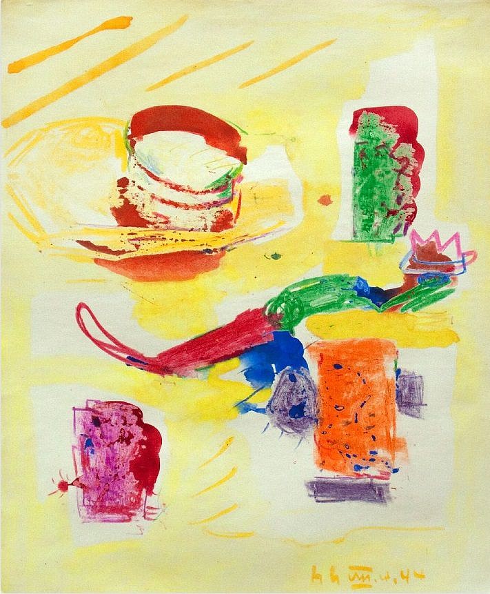 Hans Hofmann, Untitled, 1944
watercolor and crayon on paper, 17 x 14 in. (43.2 x 35.6 cm)
HH19217