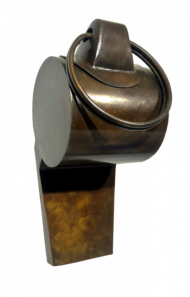 Peter Kirkiles, Whistle, AP, 2022
bronze, wood burl, 10 x 10 x 18 in. (25.4 x 25.4 x 45.7 cm)
PK221202