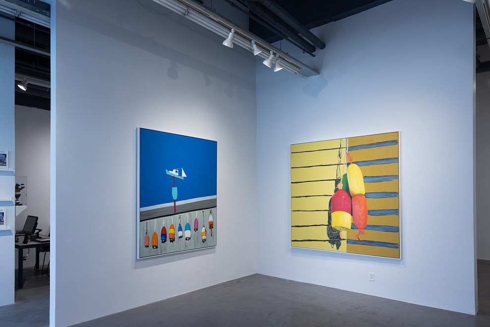 Never Grow Up: Paintings by Adam Umbach - Installation View