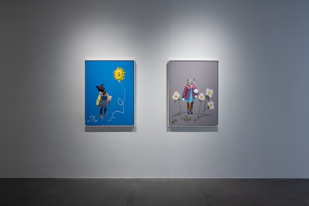 Never Grow Up: Paintings by Adam Umbach - Installation View