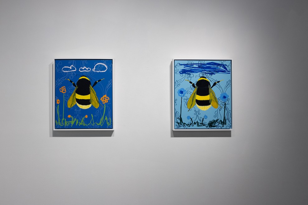 Never Grow Up: Paintings by Adam Umbach - Installation View