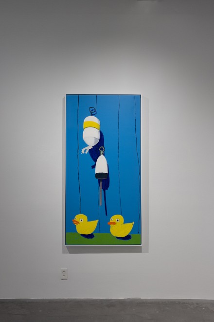 Never Grow Up: Paintings by Adam Umbach - Installation View