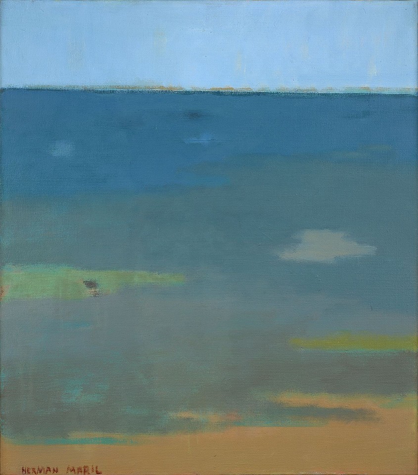 Herman Maril, The Bay, 1976
oil on canvas, 24 x 21 in. (61 x 53.3 cm)
HM230603