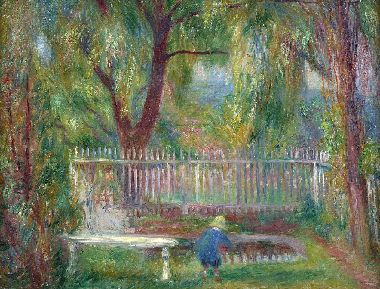 William Glackens, Irene's Garden, 1917
oil on canvas, 18 x 24 in. (45.7 x 61 cm)
WG230601