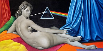 Work: William Nelson Odalisque on the Dark Side of the Moon