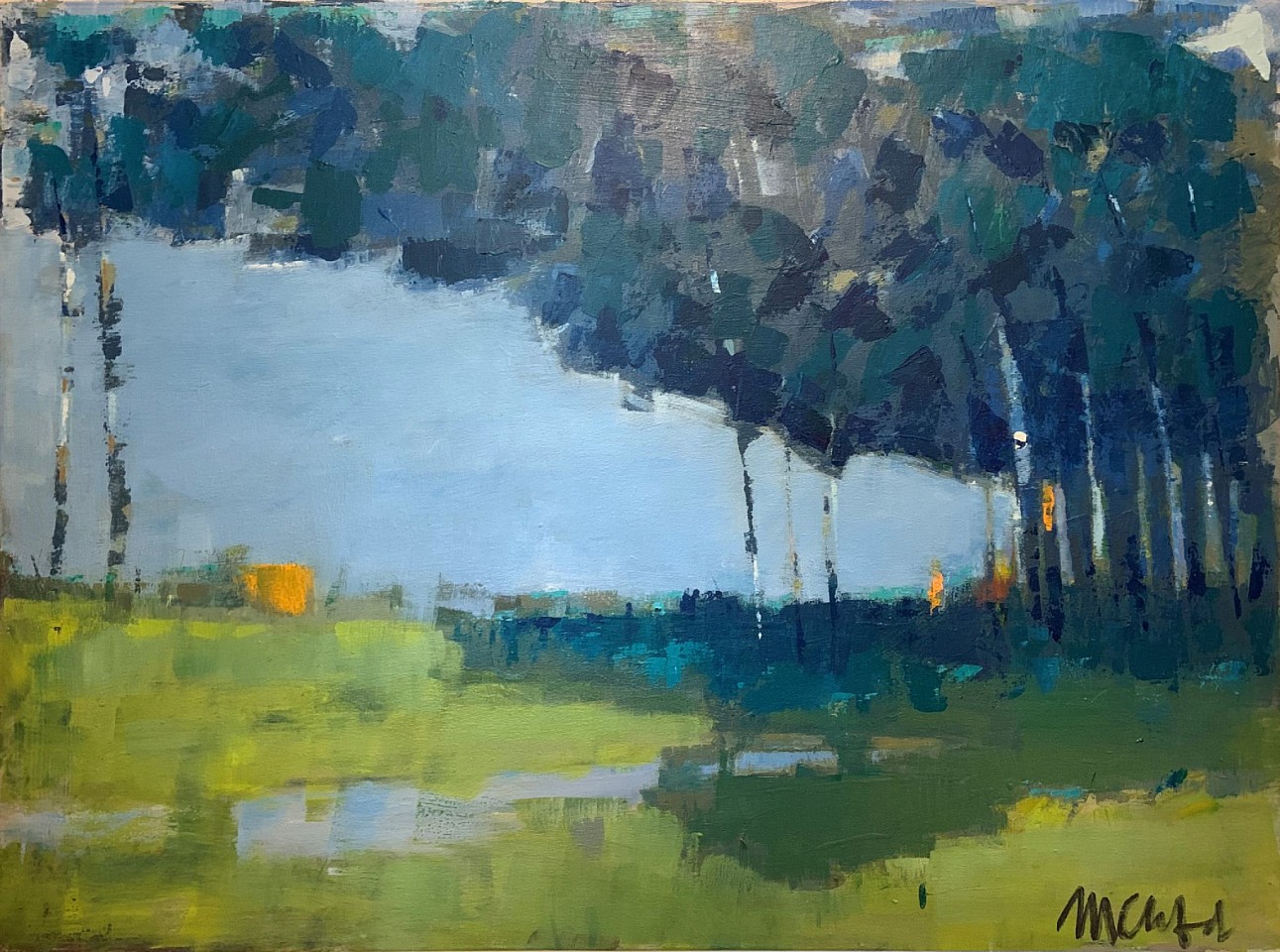 Maureen Chatfield, Tree Shadow
mixed media on canvas, 36 x 48 in. (91.4 x 121.9 cm)
MChat230701