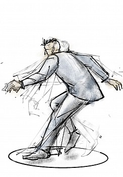 Work: Jim Rennert Serpentine, study