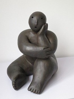 Joy Brown - Joy Brown Sitter with Head in Hand, Ed. 2/8