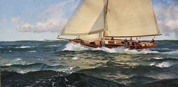 David Bareford - David Bareford A Spanking Breeze on a Starboard Tack