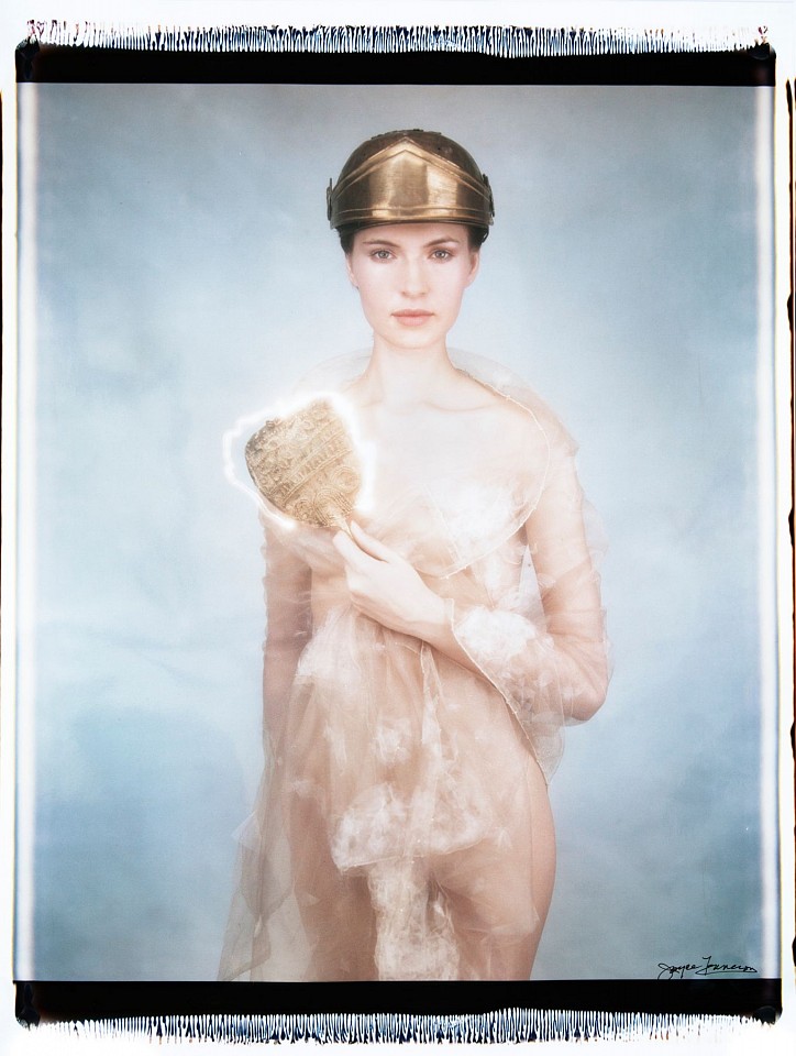 Joyce Tenneson, Warrior and Mirror, unique
original Polaroid, 24 x 20 in. (61 x 50.8 cm)
JTenneson240302