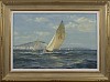 john stobart js1040 flying fifteen off the needles framed