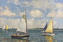 Jan Pawlowski, Catboats Sailing
2022, oil on canvas