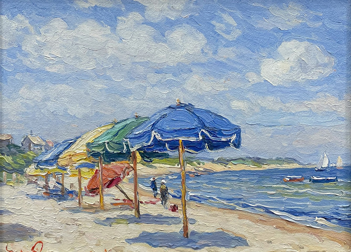 Jan Pawlowski, Summer Day at Galley Beach, 2000
oil on canvas, 9 x 12 in. (22.9 x 30.5 cm)
JP240416