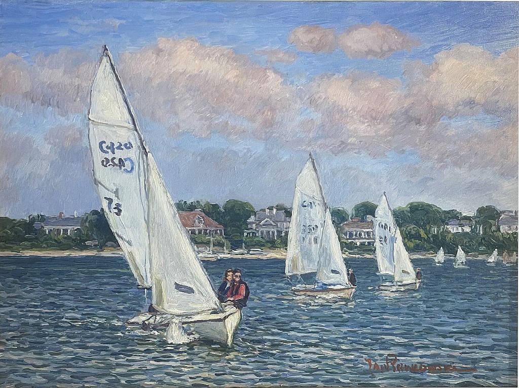 Jan Pawlowski, Sunday Sailing, 2022
oil on canvas, 18 x 24 in. (45.7 x 61 cm)
JP220701