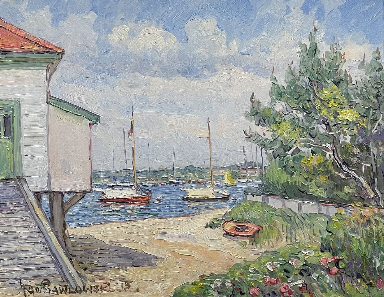 Jan Pawlowski, Brant Point
oil on canvas, 16 x 20 in. (40.6 x 50.8 cm)
JP240403