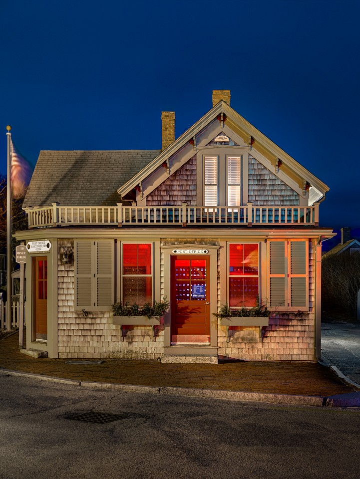 Mark S. Kornbluth, Post Office, Siasconset - Nantucket, Ed. of 10, 2023
Dye sublimated on aluminum, 32 x 24 in. (81.3 x 61 cm)
MSK240608