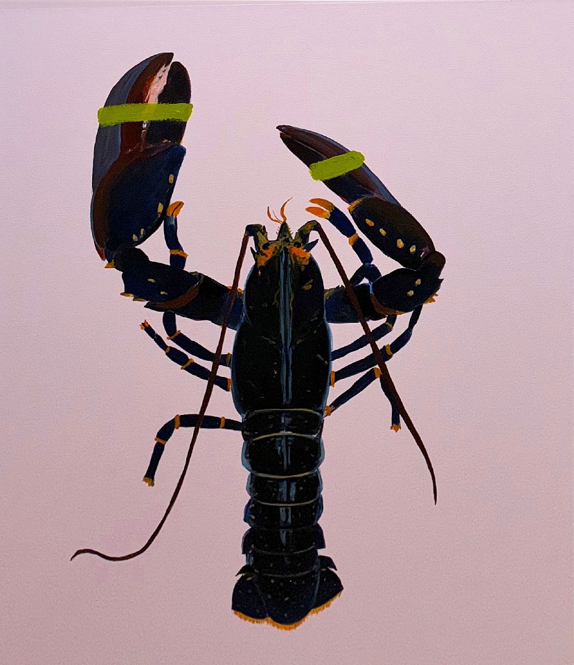 Adam S. Umbach, Pinchy No. 3 (Pink), 2024
oil and acrylic on canvas, 30 x 24 in. (76.2 x 61 cm)
AU240702