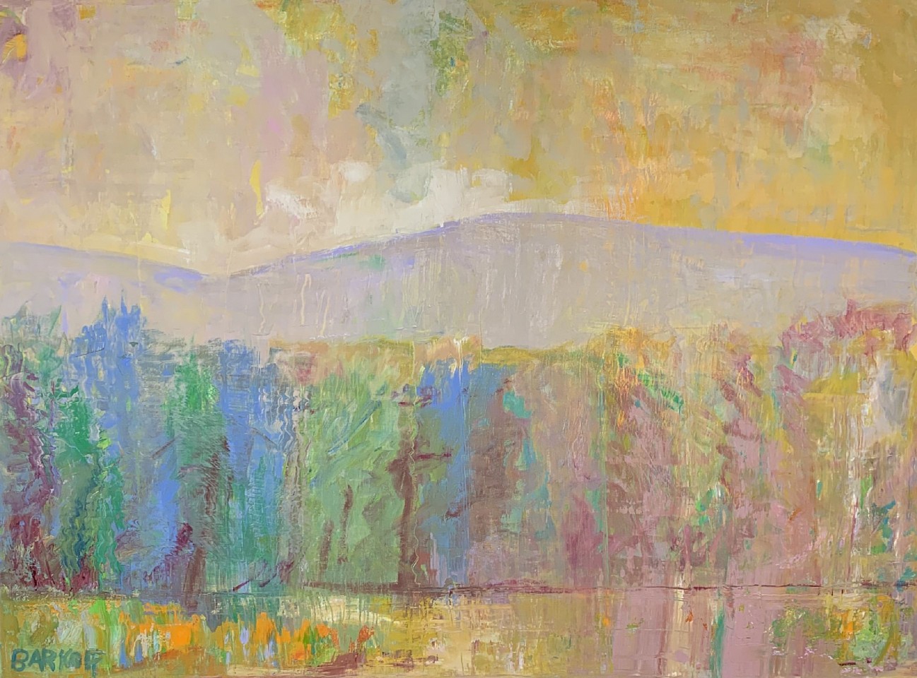 Ira Barkoff, Mountain Series, Twilight Colors, 2024
oil on canvas, 36 x 48 in. (91.4 x 121.9 cm)
IB240803