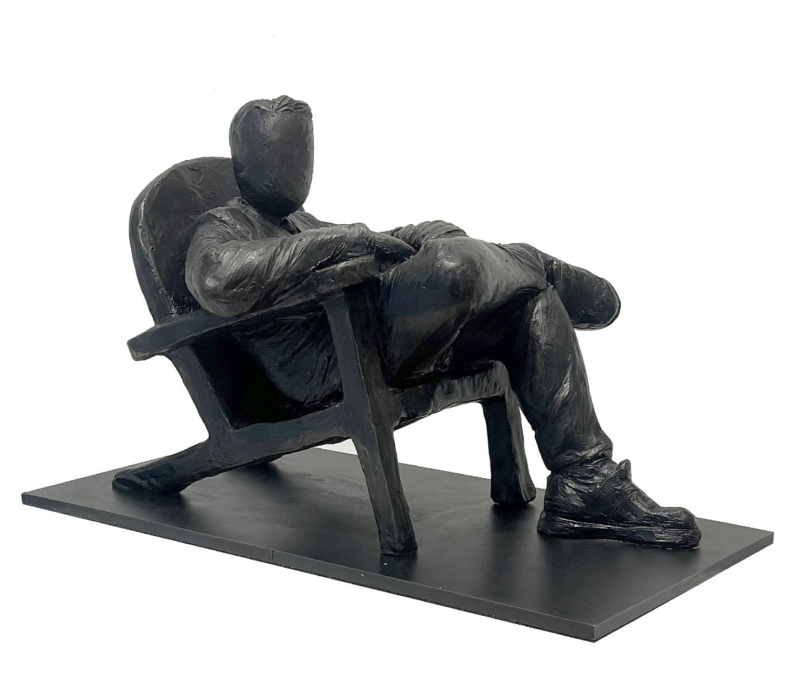 Jim Rennert, Downtime, Edition of 9, 2023
bronze, 9 x 7 x 14 in. (20.3 x 40.6 x 20.3 cm)