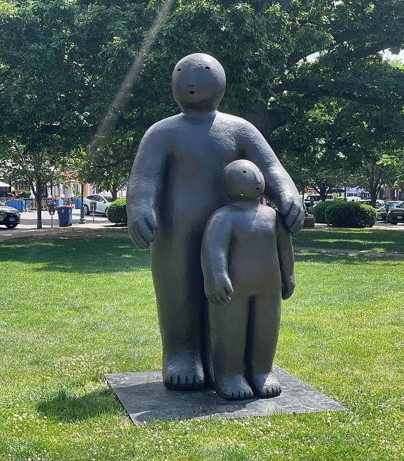 ArtNORMOUS: Downtown Stamford Summer Sculpture Exhibition - Installation View