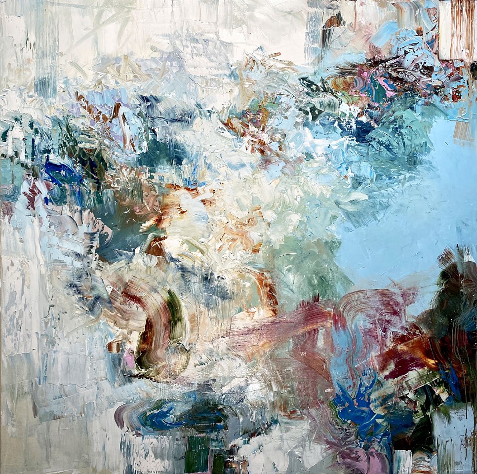 Christine Hayman, Blue Grove, 2023
oil on canvas, 60 x 60 in. (152.4 x 152.4 cm)
CH241001