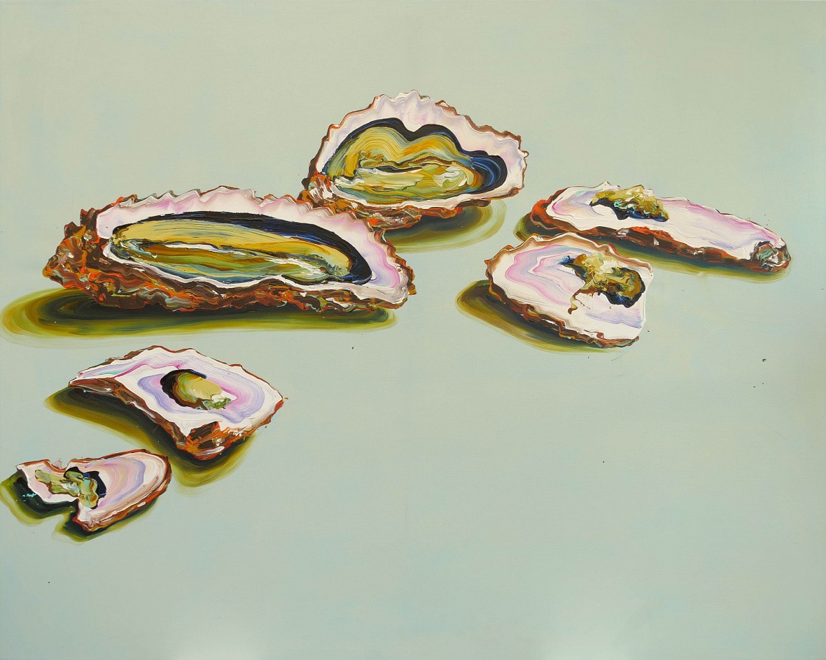 Cornelius Völker, Oysters, 2002
oil on canvas, 78 3/4 x 98 3/4 in. (200 x 250.8 cm)
CV240801