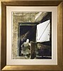 a wyeth lil anna framed