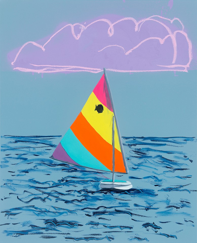 Adam S. Umbach, Sunny Fish No. 3, 2024
oil and acrylic on canvas, 30 x 24 in. (76.2 x 61 cm)
AU250111