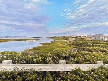 Lori Zummo -&nbsp;Lori Zummo Madaket Harbor Sunset