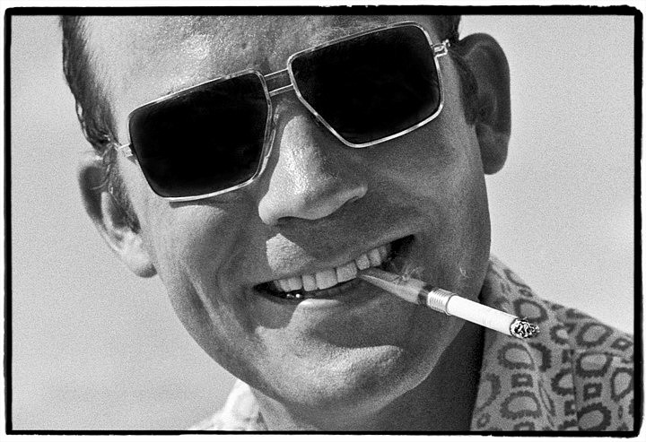 Al Satterwhite, Hunter S. Thompson, Ed. 4/25, 1974
archival pigment print, 11 x 14 in. (27.9 x 35.6 cm)
AS250401